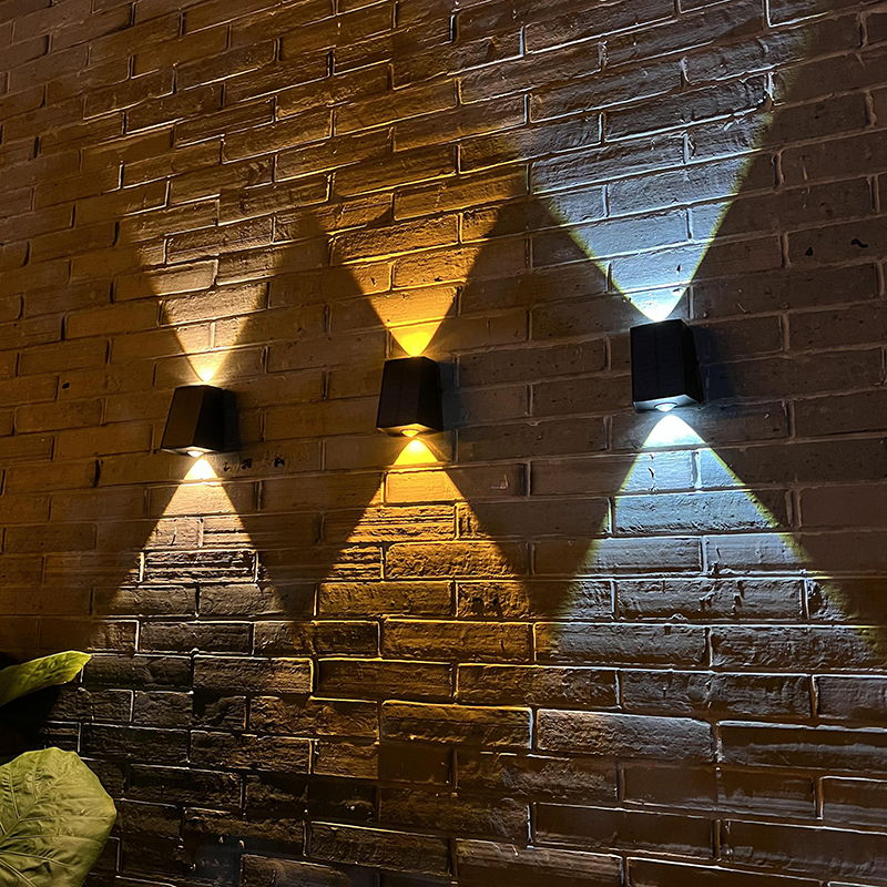 馨芒太阳能洗墙壁灯外墙氛围防水