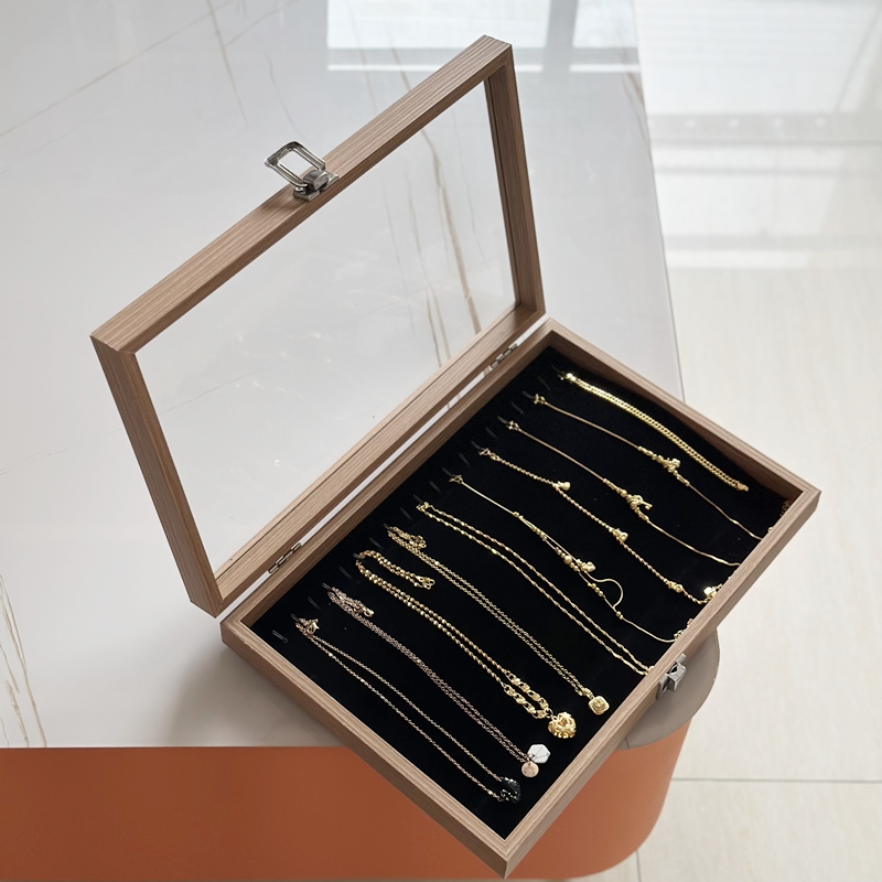 首饰收纳盒项链手链珠宝箱大号