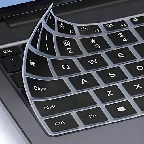 适用戴尔MC14250键盘膜14英寸笔记本MC14255保护散热清洁胶除尘刷