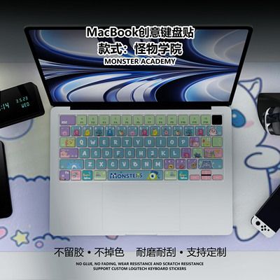 适用苹果MacBook键盘膜Pro14/15寸16电脑Air13新款笔记本M1/M2/M3