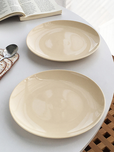 Annie Garden 外贸订单 美式简约ins质感陶瓷饭碗意面西餐盘子