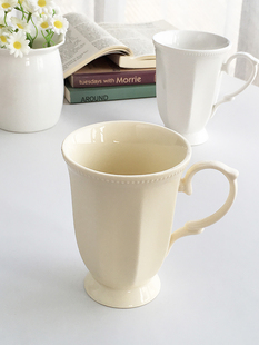 法式 大厂订单 复古高脚杯中古风下午茶咖啡杯水杯 Garden Annie