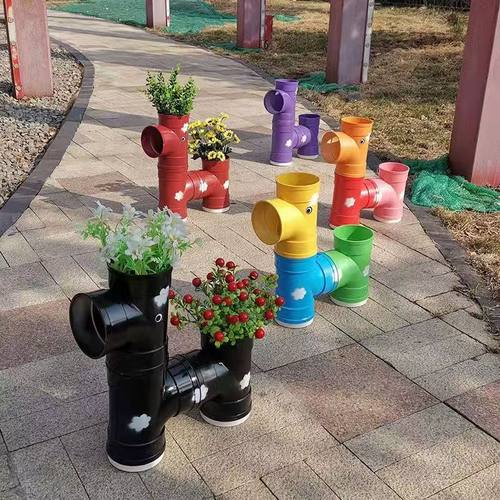 造型卡通动物小马DIY创意花盆