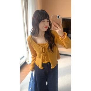 向阳而生 米米子 20点 定制阳光橘两件套