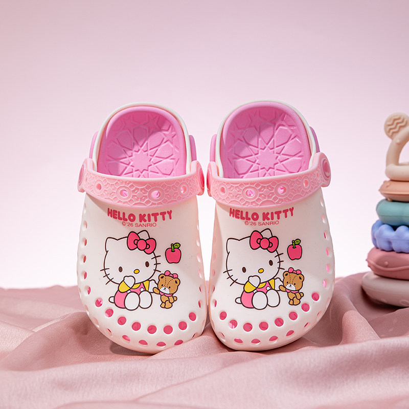 三丽鸥HelloKitty儿童包头凉拖