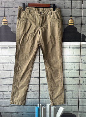 腰围78臀围90裤长94轻薄棉质小脚裤夏季长裤子D901