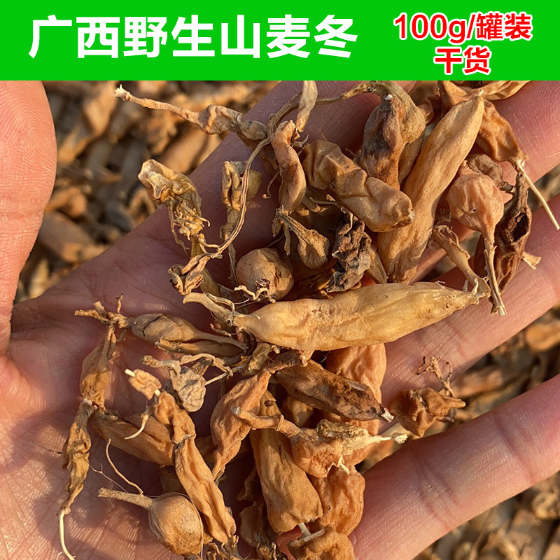 广西贺州市野麦冬山麦冬100克干货泡水煮茶包邮