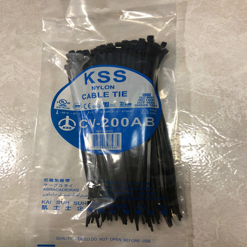 尼龙扎带台湾黑/白色KSS品牌理线