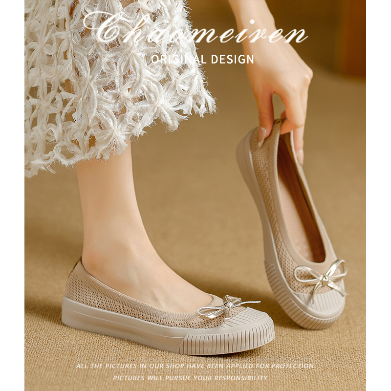 潮美人2025年春夏新款渔夫鞋平底