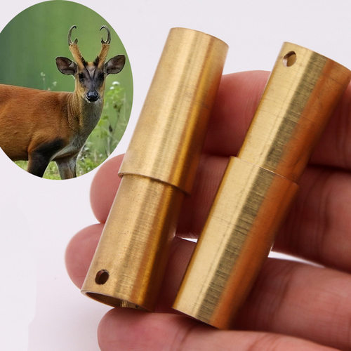 创意礼品 Deer Call小鹿哨仿声哨吸引麋鹿麂鹿几子鹿口哨户外哨子