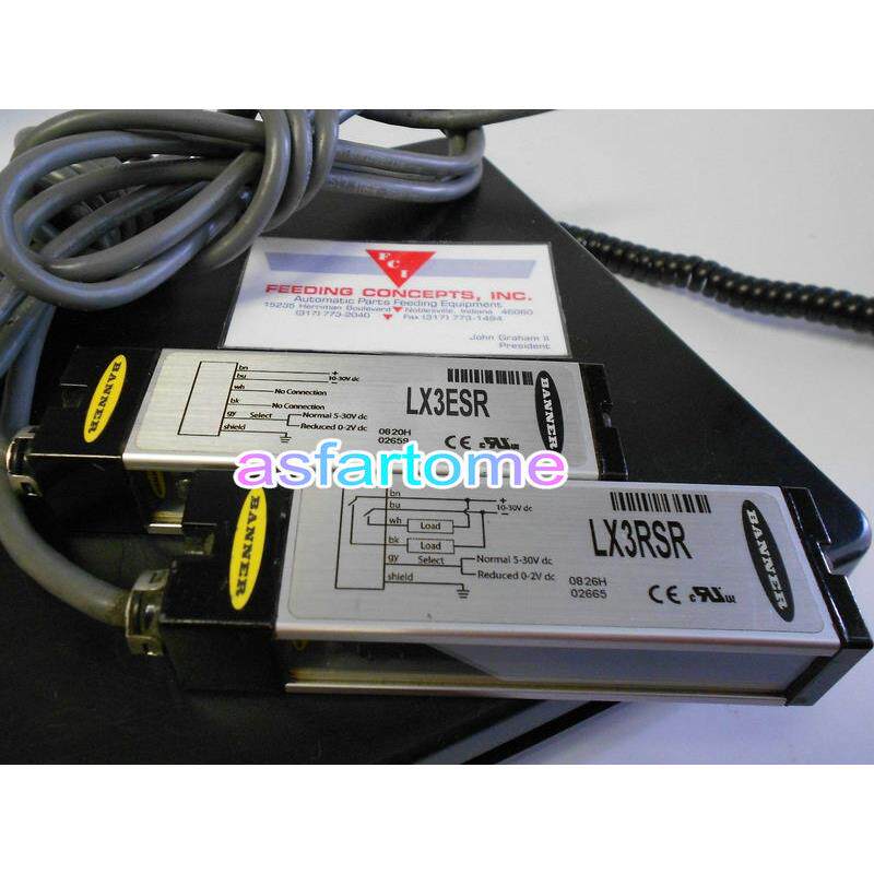 全新原装美国邦纳banner小部件测量光幕lx3esr lx3rsr议价