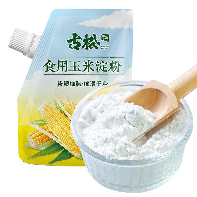 古松玉米淀粉200g生粉裹肉粉饼干面包烹调勾芡家用淀粉图片