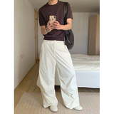 自家图+老钱风cleanfit百搭纯色伞兵裤休闲裤CK725/P55，男装休闲裤，电商B350