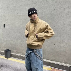 网图+美式复古水洗帆布工装夹克外套 W1098/P95 限128图片