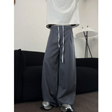 春款现货+美式百搭条纹西裤休闲裤假两件裤腰设计CK586/P50限78，男装休闲裤，电商B350