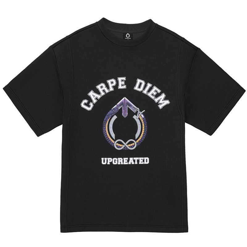 UPGREATED潘玮柏同款致敬科比黑曼巴街头潮流印花套头T恤