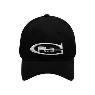 UPGREATED马嘉祺同款刺绣标语鸭舌帽显脸小百搭经典棒球帽