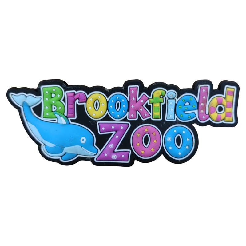 动物园纪念冰箱贴旅游软胶