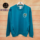 fei联名三叶草男款 阿迪达斯adidas 圆领刺绣休闲运动卫衣IX4237