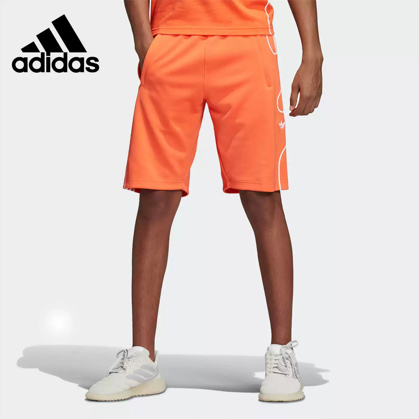 断码清仓 阿迪达斯 三叶草男子夏季亮色百搭运动休闲短裤DU8106,运动服/休闲服装,运动中长裤／短裤,淘宝优惠券,粉丝福利购,淘宝优惠卷