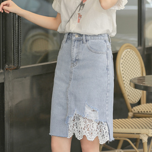 韩版高腰半身裙