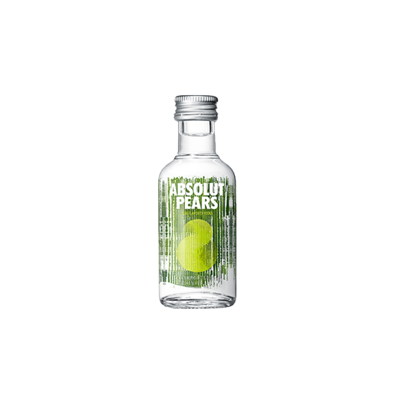 【顺手买一件】瑞典进口绝对伏特加ABSOLUT 50ML苹果梨味酒伴