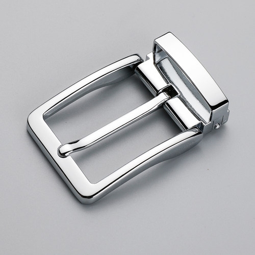 简约男式尾夹针扣皮带头