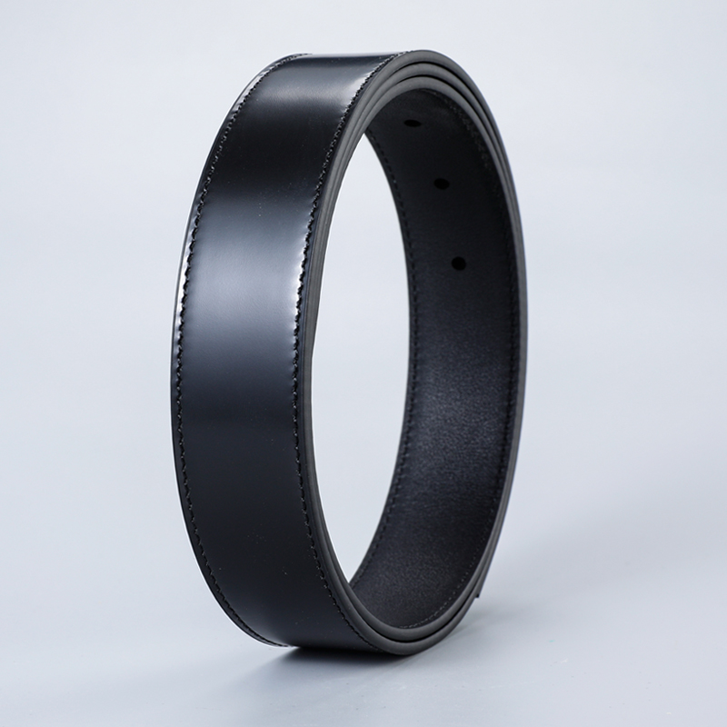 超薄款光面不带头皮带男真皮头层牛皮无头无扣2.9牛皮纯腰带身966