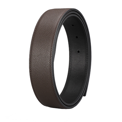 菲拉替换手掌纹头层牛皮无头皮带