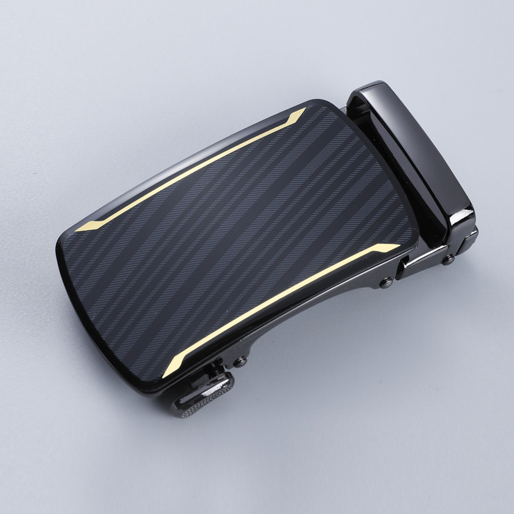 光面亮面皮带头扣头自动扣腰带头男士商务3.4合金3.5裤带配件322