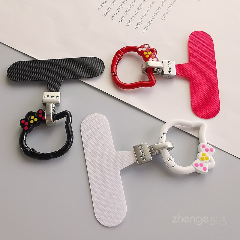 手机挂绳旋转头卡条夹片可爱猫圆扣薄垫片不顶壳不影响充电手机链串环挂钩连接贴压片结实耐用金属圆圈挂件新,3C数码配件,手机挂件/手机链,淘宝优惠券,粉丝福利购,淘宝优惠卷