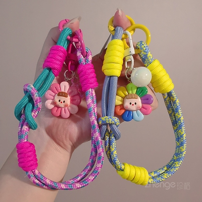 手机挂绳女手腕短款指环小吊绳
