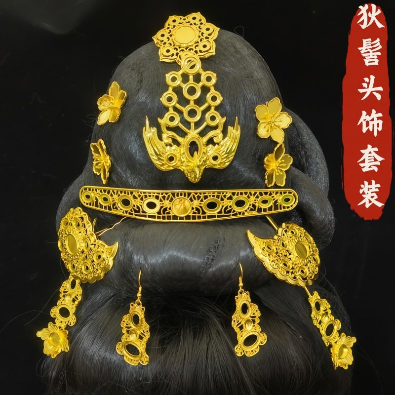 亿簪饰品DIY明制新款狄髻头饰套装发冠发簪古风明代汉服发饰头饰,饰品/流行首饰/时尚饰品新,发饰,淘宝优惠券,粉丝福利购,淘宝优惠卷