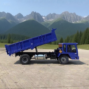農(nóng)用四驅(qū)拖拉機自卸運輸車工程渣土爬山毛竹翻斗自制柴油兩驅(qū)車