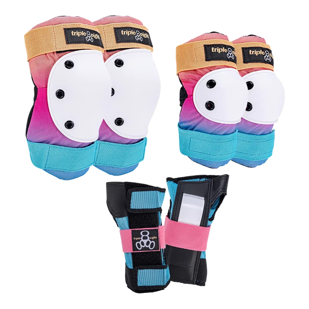 아메리칸 트리플 에이트 888 성인 및 어린이용 보호 장비 롤러 스케이트 스케이트보드 밸런스 자전거 T8 헬멧 보호 장비