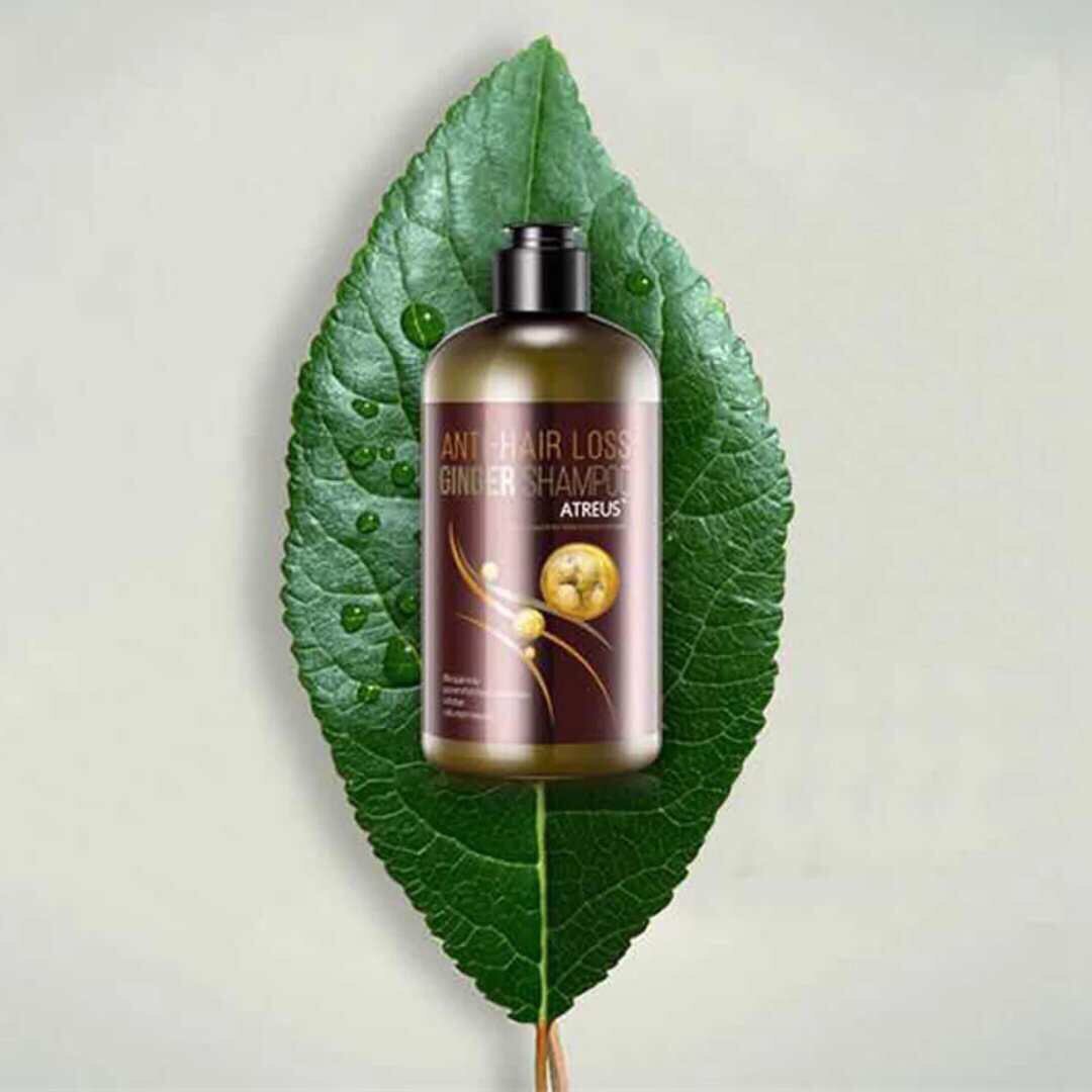 泰国 at生姜洗发水 atreus无硅油洗头水 男女控油止痒防脱去头屑