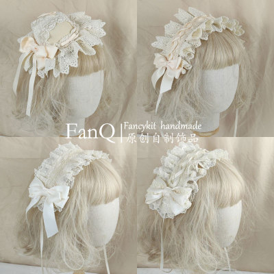 原创设计日系lolita甜美发饰