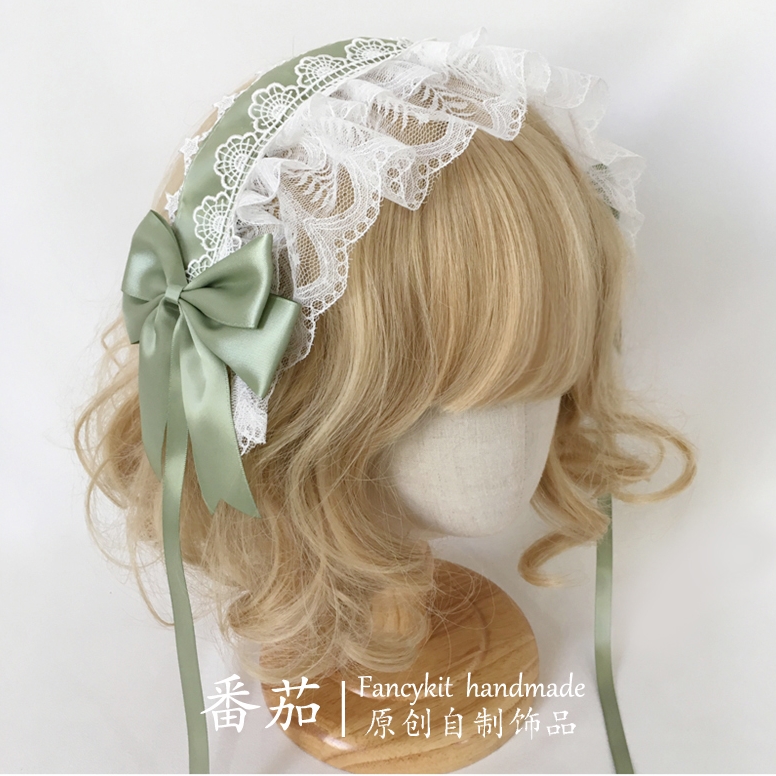 发箍蕾丝多色小红帽洛丽塔