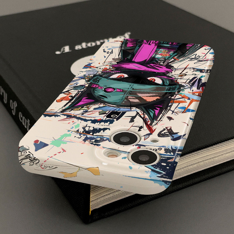 【kekele】尝试一个新look 潮彩涂鸦酷酷小黑猫 好物推荐