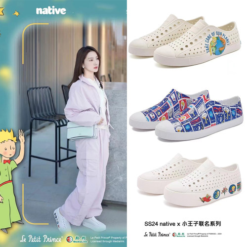 native休闲夏季透气包头洞洞鞋