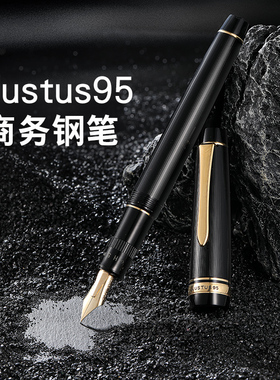 【顺丰包邮】百乐官方旗舰店Pilot日本JUSTUS 95钢笔14K金可调笔尖软硬礼盒FJ-3MR商务办公成人送礼练字书法