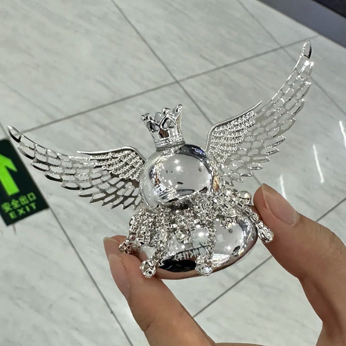 林里柠檬茶小鸭子金色银色翅膀鸭亮面反光鸭子周边