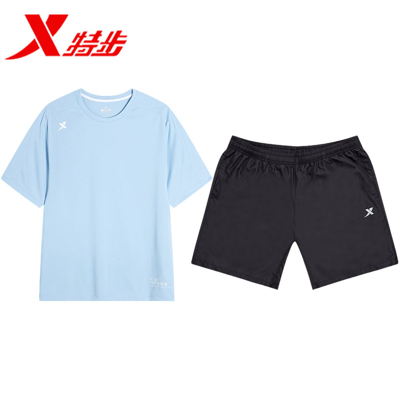 套装运动服特步中年服装透气