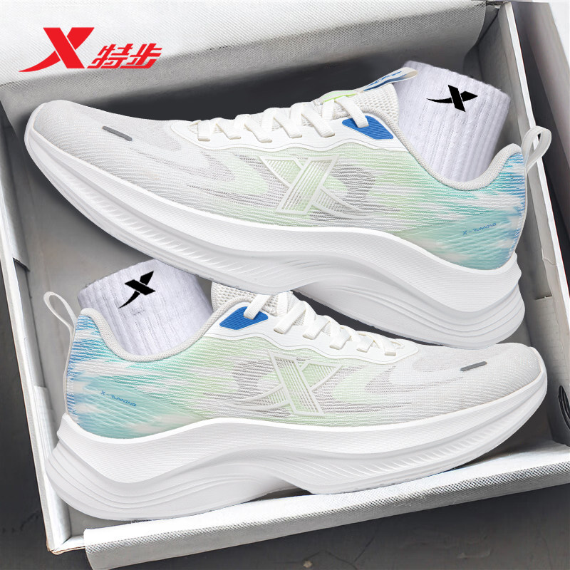 特步男鞋跑步鞋软底休闲鞋子网面透气跑鞋网鞋新款老爹鞋运动鞋男,运动鞋new,跑步鞋,淘宝优惠券,粉丝福利购,淘宝优惠卷