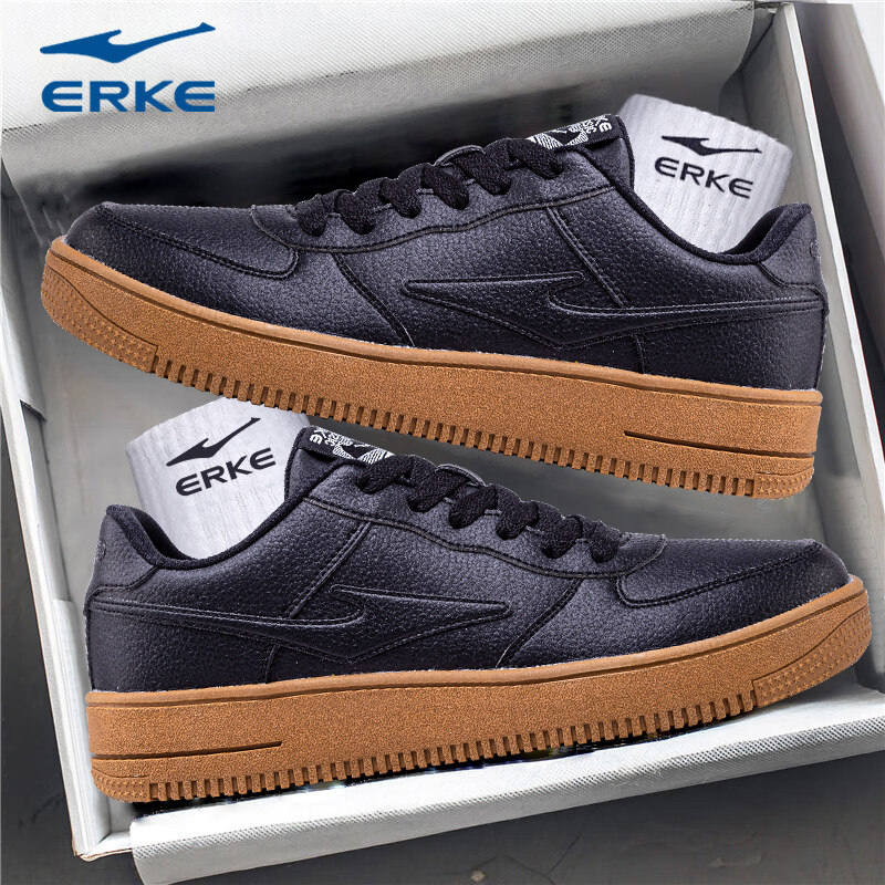 鸿星尔克男鞋板鞋皮面秋冬2026新款白鞋休闲鞋子鸿星旗舰店运动鞋,运动鞋new,板鞋,淘宝优惠券,粉丝福利购,淘宝优惠卷