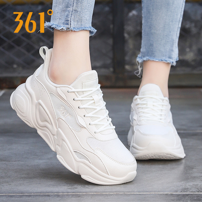 361女鞋跑步鞋复古生活老爹鞋透气网面361度官方旗舰休闲运动鞋女,运动鞋new,跑步鞋,淘宝优惠券,粉丝福利购,淘宝优惠卷