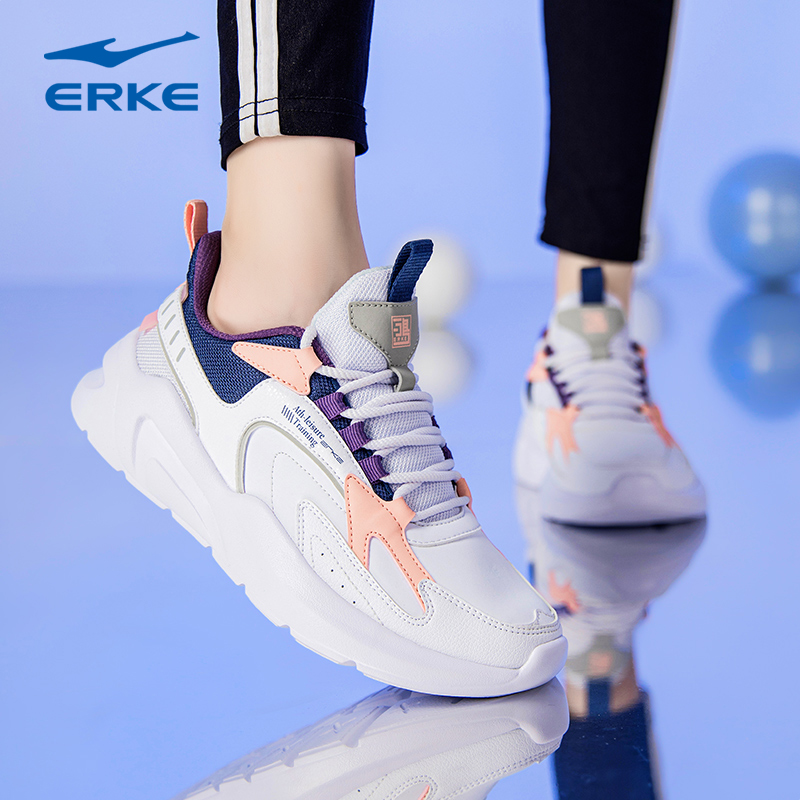 女运动鞋女2022新款鞋子鸿星尔克