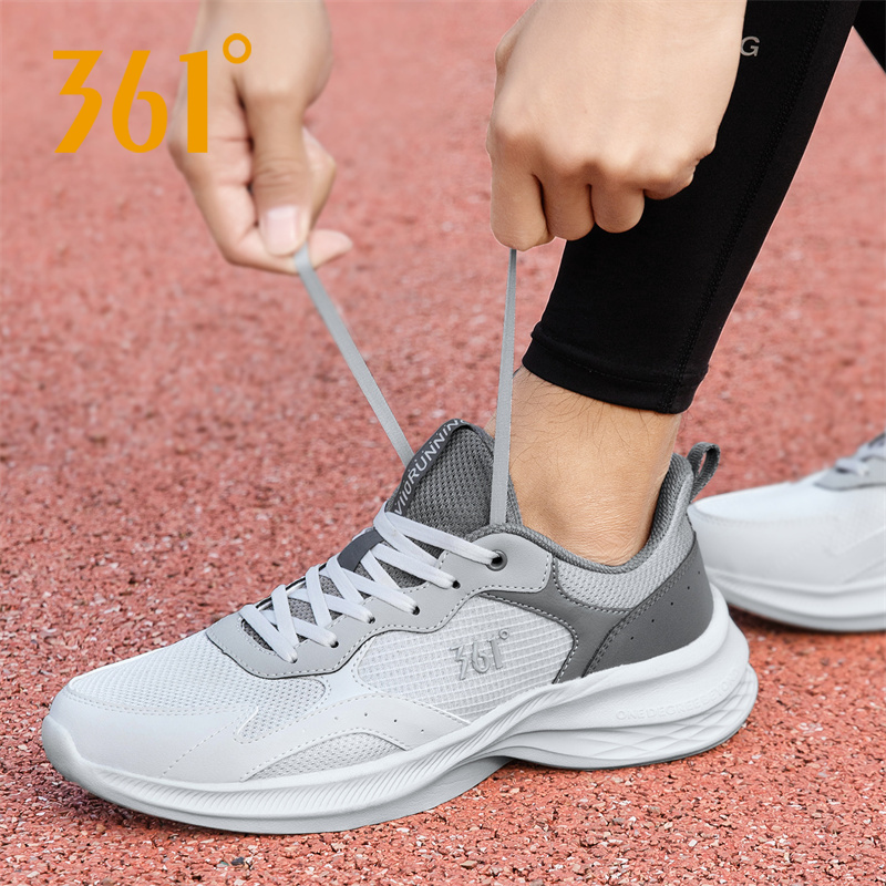 透气跑步鞋361°运动鞋男鞋