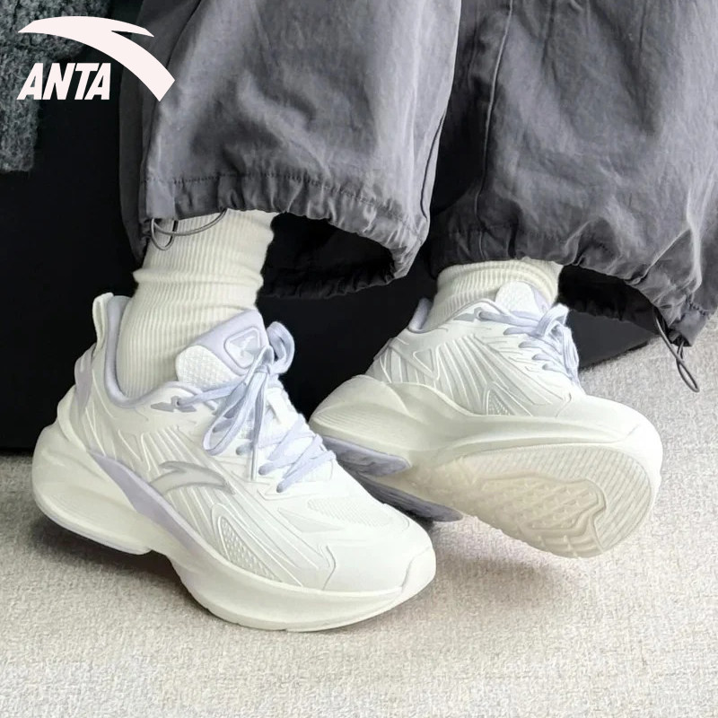 安踏女鞋毒刺6毒刺5运动鞋女士皮面夏季跑步鞋官方旗舰训练跑鞋女