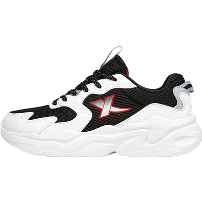 特步男2024夏季新款透气网面